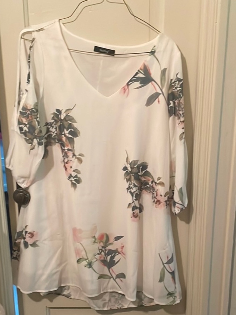 Floral Print Midi Dress - Picture 9 of 12